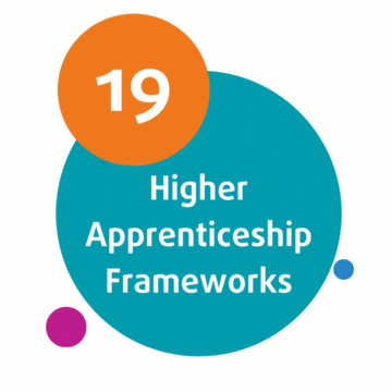 19 Higher Apprenticeship Frameworks