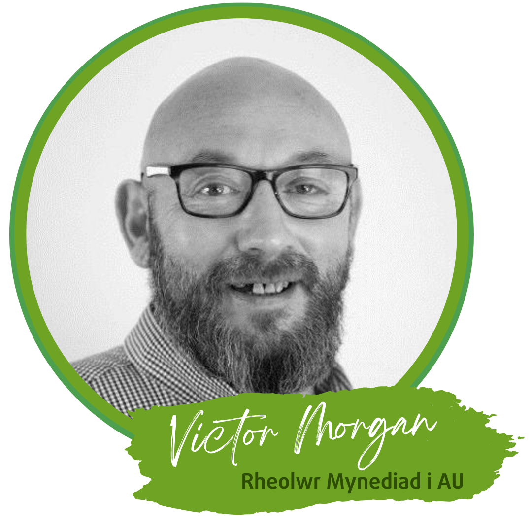 Victor Morgan - Rheolwr Mynediad i AU